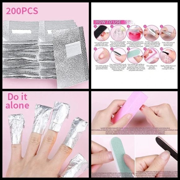 200+ Piece Manicure Kit NEW - Picture 3 of 11